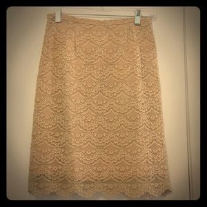 Vintage lace skirt